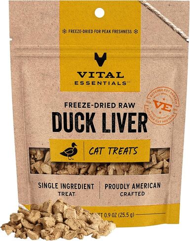 Vital Essentials Freeze Dried Cat Treats, Chicken Breast, 2.1 oz Bag in Kuwait