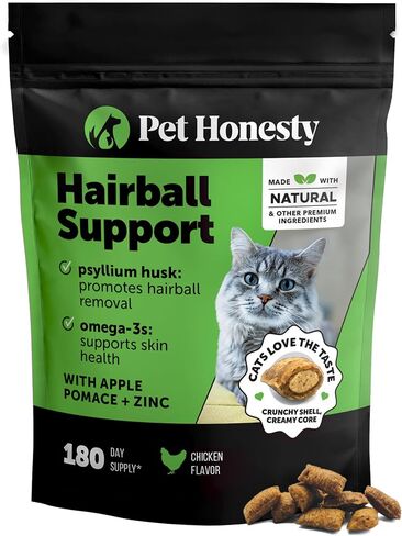 Pet Honesty Vet Backed Hairball Remedy Lickable Puree, Salmon, 20 Ct in Saudi Arabia