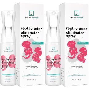Reptile Tank Odor Eliminator Spray, Unscented, 18 Fl Oz (2x9) in Kuwait