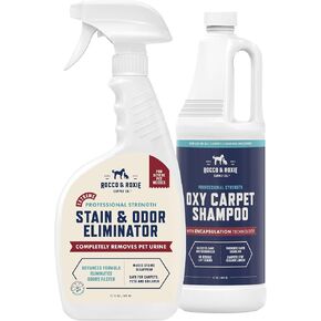 Rocco & Roxie Pet Extreme Stain & Odor Eliminator & Oxy Carpet Shampoo Bundle in Kuwait