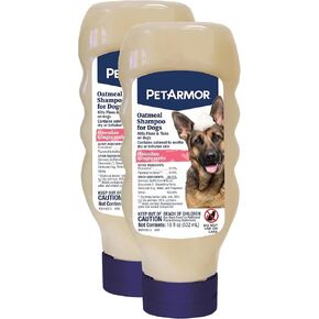 PetArmor Flea & Tick Shampoo Dogs Original, Kills Eggs 30 Days, 18oz in Saudi Arabia