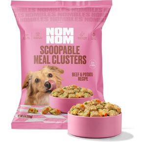 NOMNOMNOW Nom Nom Scoopable Meal Clusters - Beef & Potato Recipe, 6lb Bag in Kuwait