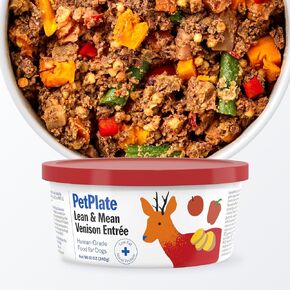 PetPlate Human-Grade Fresh Dog Food, Chompin’ Chicken Entrée – Wet Dog Food for All Breeds – High-Protein, Natural – 12-oz Cups, Case of 6 in Kuwait