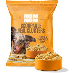 Nom Nom Scoopable Meal Clusters - Chicken & Sweet Potato Recipe, 6lb Bag in Kuwait