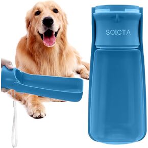 Portable Dog Small Animals Water Bottle for Walking 19 OZ or 12 OZ Pet Water Bottles for Puppy Medium Large Dogs Little Animals Water Dispenser Dog Small Animals Water Bowl in Kuwait