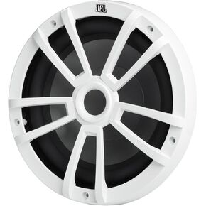 مضخم صوت متعدد الاستخدامات جيه بي ال Stage 10 10 انش Marine Audio 200 واط - لكل قطعة (أبيض) in Kuwait