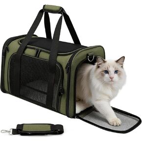 Cat Carrier Soft, Dog Carriers for Small Dog/Large Cat (Up to 16lb) in Saudi Arabia
