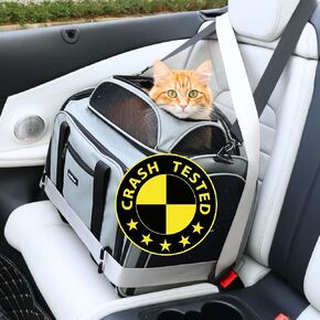 Crash-Tested Top Side Expandable Cat Carrier for Crash Protection in Kuwait
