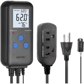 DIGITEN Humidity Controller with Temperature Display for Reptile, Mushroom in Kuwait