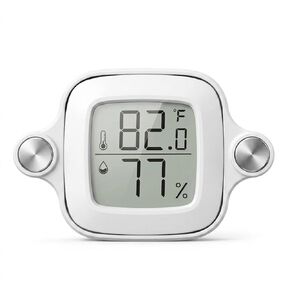 Reptile Temperature and Humidity Monitor Thermometer and Humidity Gauge with Magnetic Mount Digital Hygrometer for Reptile Tank Terrarium Jumping Spider Gecko Snake Turtle Enclosure in Kuwait