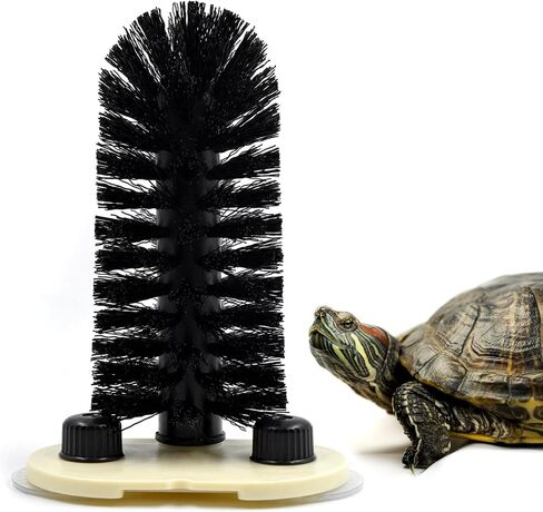 Turtle Brush with Twist-Lock Suction Cups, Tortoise Shell Cleaner in Kuwait