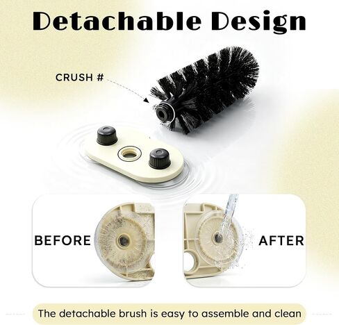 Turtle Brush with Twist-Lock Suction Cups, Tortoise Shell Cleaner in Kuwait