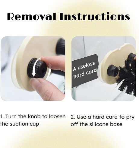Turtle Brush with Twist-Lock Suction Cups, Tortoise Shell Cleaner in Kuwait