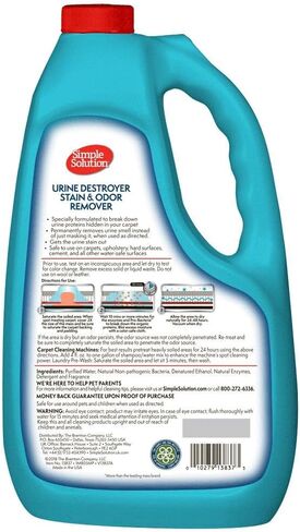 Simple Solution Urine Destroyer, Pet Urine Enzyme Cleaner, Gallon in Kuwait