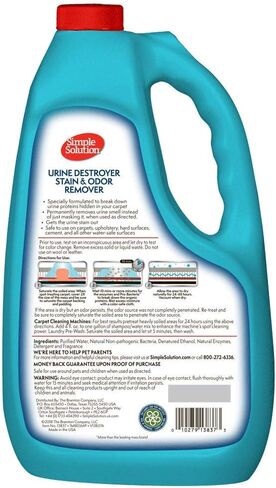 Simple Solution Urine Destroyer, Pet Urine Enzyme Cleaner, Gallon in Kuwait