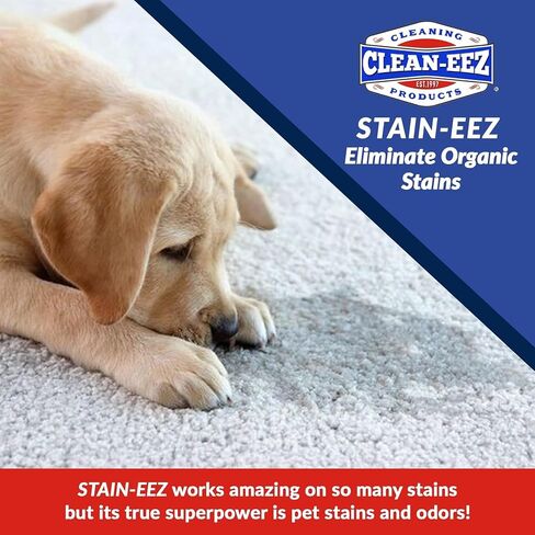 Clean-eez Stain-eez Carpet Cleaner Spray – Pro-Biotics & Enzyme Power for Ultimate Stain & Odor Elimination – Best Pet Carpet Cleaner in Saudi Arabia