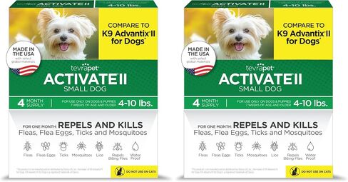TevraPet Activate II Flea and Tick Prevention for Extra Large Dogs 55+ lbs in Saudi Arabia