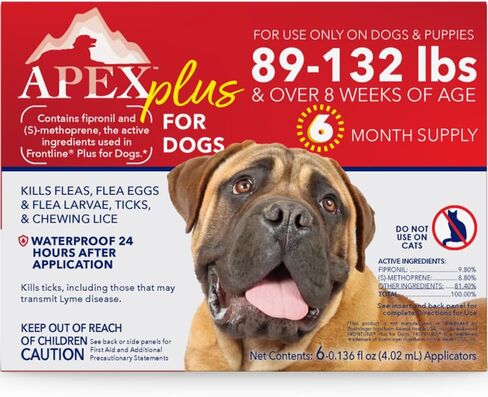 Apex Plus Flea & Tick Prevention for Small Dogs (5-22 lbs) 3-Month Supply in Saudi Arabia