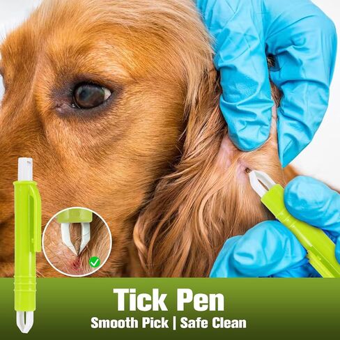 10 Pcs Tick Removal Tool Kit for Dogs, Cats & Humans in Saudi Arabia