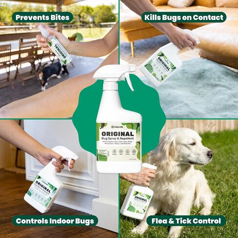 Cedarcide Original Cedar Oil Bug Spray, Repels Mosquitoes & Chiggers, 32oz in Saudi Arabia
