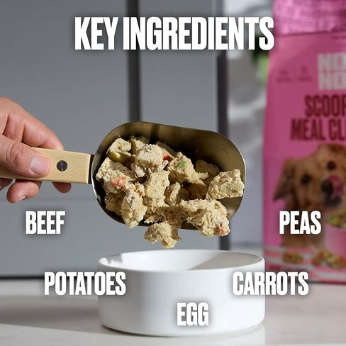 NOMNOMNOW Nom Nom Scoopable Meal Clusters - Beef & Potato Recipe, 6lb Bag in Kuwait
