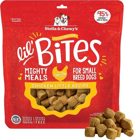 Stella & Chewy's Lil’ Bites for Small Breed Dogs – Itty Bitty Beef Recipe – Protein Rich, Grain Free Dog & Puppy Treat – Great Meal or Snack for Training & Rewarding – 7 oz in Kuwait