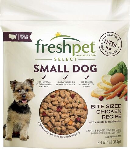 Freshpet Select Small Dog Bite Sized Chicken Recipe, 1 lb in Kuwait