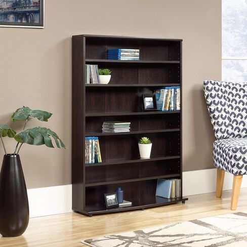 Sauder Beginnings Multimedia Storage Tower, Cinnamon Cherry finish in Kuwait