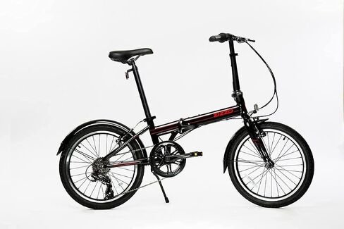 Zizzo Via 20" Folding Bike-Lightweight Aluminum Frame Genuine Shimano 7-Speed 26lb in Kuwait