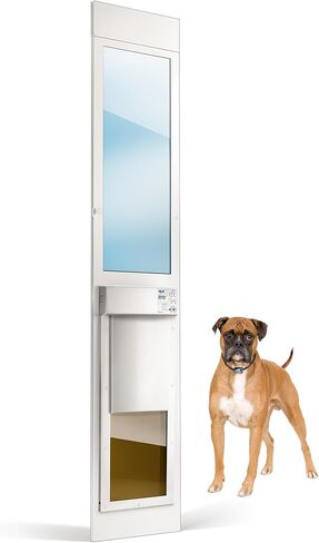 Power Pet Smart Automatic Electronic Pet Door by High Tech Pet (Patio Tall - 92½-96, Large, Non-WiFi) in Saudi Arabia