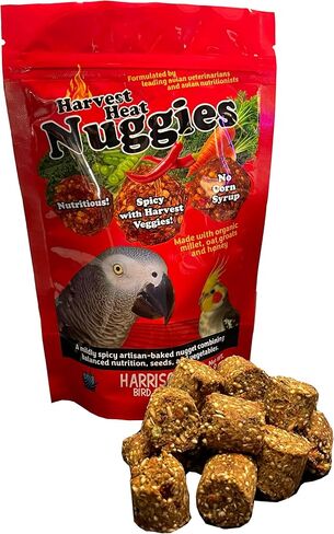 Harrison's Bird Foods Nuggies - Tasty Organic Baked Seed Clusters, 196g in Saudi Arabia