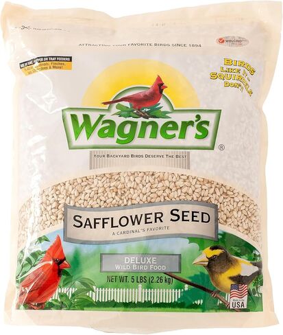Wagner's 57075 Safflower Seed Wild Bird Food, 5 Pound (Pack of 1) in Saudi Arabia