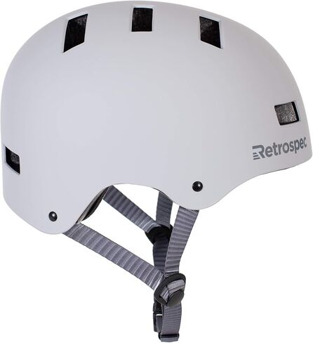 Retrospec cm-1 Bicycle/Skateboard Helmet for Adult Commuter, Bike, Skate , Matte White, 59-63cm / Large in Kuwait