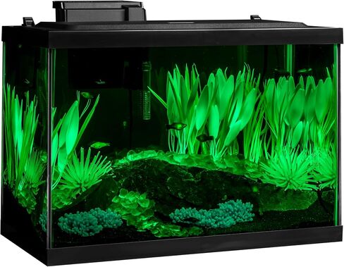مجموعة خزان الأسماك Tetra ColorFusion سعة 20 جالون، تتضمن إضاءة LED وديكور in Kuwait