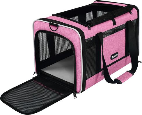 GAPZER Cat Carrier 18 x 11 x 11 Top Loading Soft Pet Travel Bag Over 15lbs in Kuwait