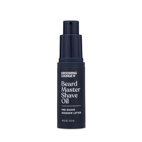 Grooming Lounge Beard Master Shave Oil - Eliminates Razor Drag and Burn - No Clogged Pores or Residue - Can be Used Solo or With a Cream - Translucent Solution - No Parabens - Cruelty Free - 1 oz in Kuwait