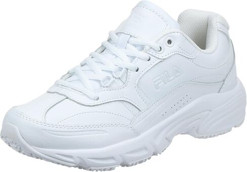 Fila Men's Memory Workshift-m Shoes, White/White/White, 12 M US in Saudi Arabia