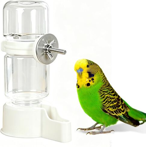 Bird Water Dispenser Plastic Bird Cage Hanging Drinking Device in Kuwait