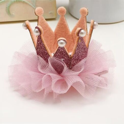 Cat Princess Costumes Pink Cat Crown Hat & Lace Bandana Scarf Set in Kuwait