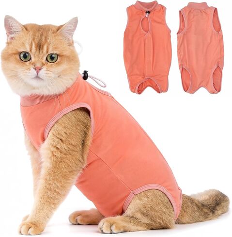 Avont Cat Recovery Suit - Kitten Onesie for Cats After Surgery in Kuwait