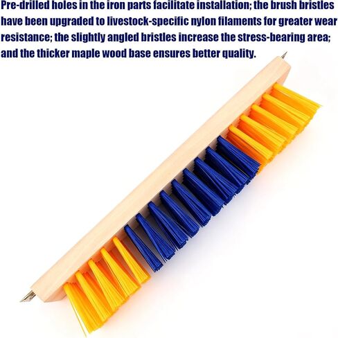 XIHIRCD 4pcs Livestock Scratching Brushes for Goat Horse Pig Cow Sheep in Saudi Arabia