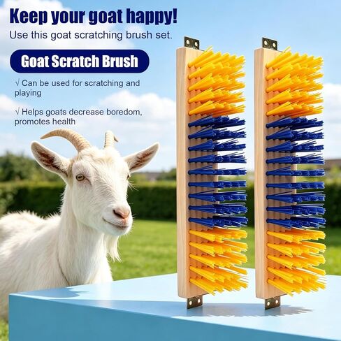 XIHIRCD 4pcs Livestock Scratching Brushes for Goat Horse Pig Cow Sheep in Saudi Arabia