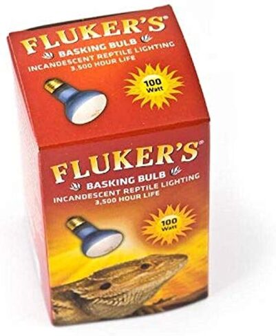 Fluker's Incandescent Basking Spotlight Bulbs for Reptiles Tanks, Reptile Heat Lamp Bulbs for Infrared Light, 100-Watt in Kuwait