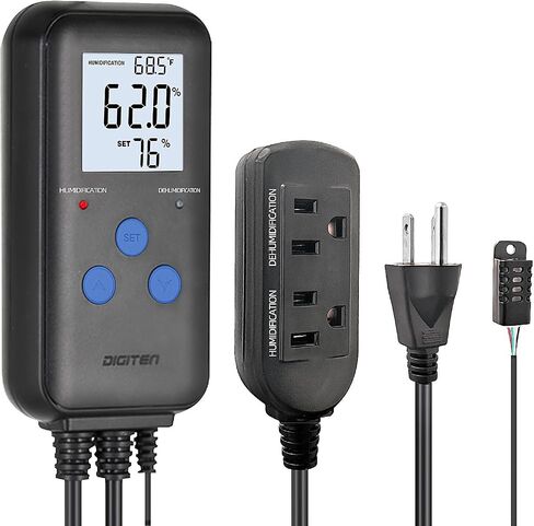 DIGITEN Humidity Controller with Temperature Display for Reptile, Mushroom in Kuwait