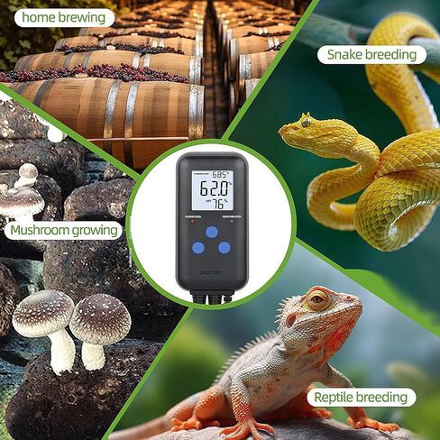 DIGITEN Humidity Controller with Temperature Display for Reptile, Mushroom in Kuwait