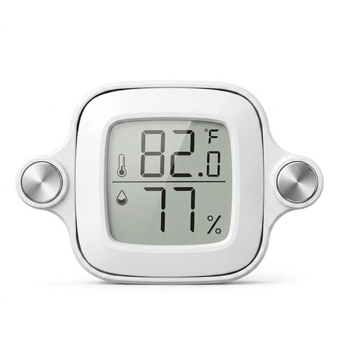 Reptile Temperature and Humidity Monitor Thermometer and Humidity Gauge with Magnetic Mount Digital Hygrometer for Reptile Tank Terrarium Jumping Spider Gecko Snake Turtle Enclosure in Kuwait