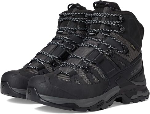 Salomon Quest 4 Gore-TEX Hiking Boots for Men, Magnet/Black/Quarry, 12.5 in Saudi Arabia