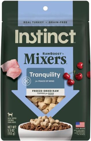 Instinct Freeze Dried Mixers, Dog Food Toppers, Gut Health, 5.5 oz. Bag in Kuwait