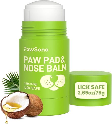 PawSono Lick-Safe Dog Paw & Nose Balm with Coconut Oil, All-Natural in Saudi Arabia