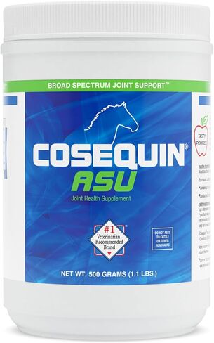 Nutramax Cosequin ASU Joint Health Supplement for Horses - Powder with Glucosamine, Chondroitin, ASU, and MSM, 500 Grams in Kuwait